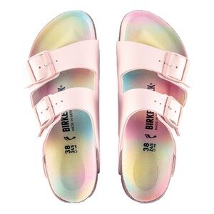 NWT Birkenstocks Arizona Vegan Pink Mens 9 Womens 11